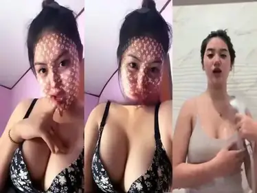 Widianti Live Stream Buka Baju Pamer Dada Montok poster